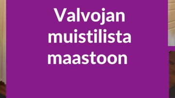 Valvoja varustautuu hankevierailuun lauleskellen