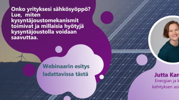 Oletko varautunut yrityksessäsi energiakriisin tuomiin haasteisiin?