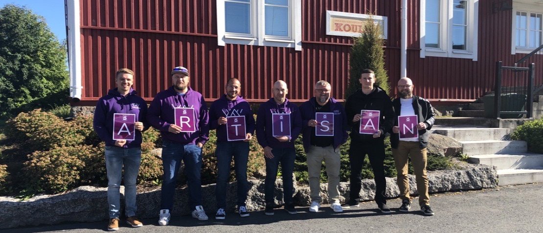 Weladon työntekijöitä
ARTISAN on Weladon asiakaslupaus, arvopohja ja tapa toimia.