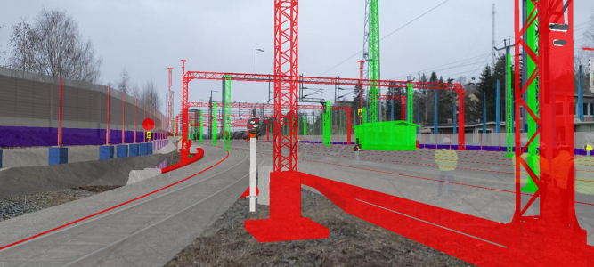 Kuvassa mallinnetaan digitaalissti tiepilareiden sijoittelua.
Tietomalliasiantuntijamme auttavat asiakkaitamme ja hankkeita onnistumaan tiedonhallinnan ja digitalisaation saralla.