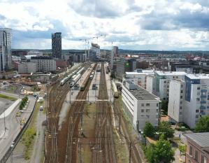 City rails and safety equipment